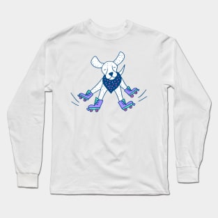 Skate Party Pup Long Sleeve T-Shirt